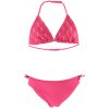 Aquos Carmela dievčenské dvojdielne plavky ružová biela