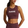 Hummel | Hummel Pulse Logo Light Support Sports Bra Women | biela| XL