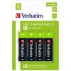 Verbatim 49517 Nabíjateľná batéria AA (HR6), 2500 mAh, 1.2V, blistr, 4ks