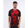 SHIRT ART INTERLOCK M/C dres červená-čierna 2XL