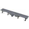 Sprchový žľab Alca 85 cm plast šedá APZ12-850