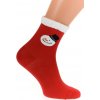 Červené ponožky VIANOCE