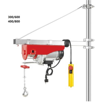 Parkoff Mini elektrický navijak 300-600kg 20-10m YT-300/600