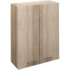 AQUALINE - ZOJA/KERAMIA FRESH skrinka horná 50x76x23cm, dub platin 51304