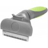 PET & TWO 117485 Furminator na krátke a dlhé chlpy, 6,5cm zelený