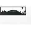 drevko Obraz Los Angeles panoráma Rozmer obrazu: 43 x 130 cm, Zvoliť dekor: Sivá