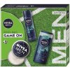 Nivea Men Football Krém Ultra Charge LE 150 ml, Sprej AP Ultra Charge LE 150 ml a Sprchový gél 250 ml LE 250 ml Darčekové balenie