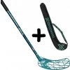 Oxdog FUSION LIGHT 32 TQ ROUND NB + Stickbag tyrkysová, Pravá (pravá ruka dole), 92cm (=102cm)
