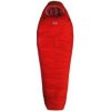Pinguin Lava 350 red výška osoby do 185 cm - levý zip; Červená spacák