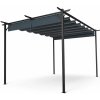 Blumfeldt Pantheon Robust Pergola, 3x4 m práškovo lakovaná oceľ odolná voči poveternostným vplyvom (GDI17-PRobust-3x4DG)