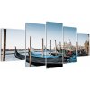 Obraz gondol - Benátky (Obraz 150x70cm)
