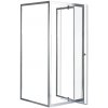 Flexi nástenný hranatý sprchový kút 80x80 cm bez sprchovej vaničky