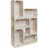 ČistéDrevo Drevené debničky - knižnica 62x102x20 cm