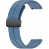Techsuit - Watchband 22mm (W011) remienok pre Huawei Watch GT 2 (46 mm) / GT 2 Pro / GT 3 Pro (46 mm) / Ultimate, Xiaomi Watch S1 – modrý