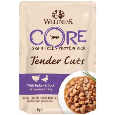 Wellness Cat Tender morka & kačica v omáčke 85 g
