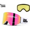 Snowboardové okuliare Horsefeathers Edmond white | mirror pink 25/26 - Odosielame do 24 hodín