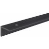 Arcansas Schodová lišta DECORGRALL PVC čierna 25 x 20 x 1000 mm