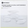 Hendi Sada tanierov z tvrdeného skla 18 ks