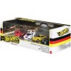Mattel HW 3KS PRÉMIOVÝ ANGLIČÁK S TÍMOVÝM ŤAHAČOM - PORSCHE RENNSPORT biela