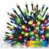 Svetelná reťaz EMOS LED vianočná reťaz, 24 m, vonkajšia aj vnútorná, multicolor, časovač (D4AM05)