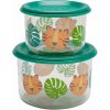 Sugarbooger Good Lunch snack containers - Tiger 120 ml, 250 ml