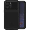 LOVE MEI extra odolné púzdro proti nárazu, vode a prachu pre iPhone 15 Pro Max - čierne - možnosť vrátiť tovar ZADARMO do 30tich dní