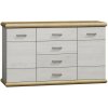 Eoshop Komoda ROKA R-7 divoký dub/bílá