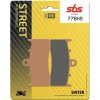 Brzdové doštičky SBS 778HS KH613 Street Excel Sinter farba zlatá