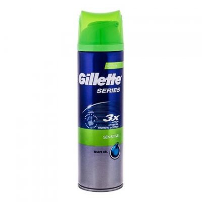 Gillette Series Sensitive Skin gél na holenie 200 ml