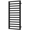 Instalprojekt - Kúpeľňový radiátor POPPY čierna farba - Farba - Čierna, Odporúčaná vykurovacia tyč - 600 W, Rozmer A - 40 cm, Rozmer C - 165 cm, Skutočný rozmer radiátora - 400 x 1630 mm, Typ pripojen