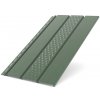 BRYZA strešný podhľad, perforovaný plast, dĺžka 3M, šírka 305 mm, zelená RAL 6020