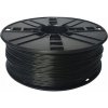 Gembird flexibilné, 1,75mm, 1kg, čierna