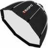 Triopo Octagon Softbox Bowens Mount pro Stálá i Záblesková Světla Oktagon Výběr Variant Velikost: 55cm