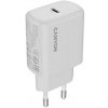 Canyon OnCharge 200, univerzálna nabíjačka do steny, 1x USB-C, PD 20W, biela CNE-CHA200-01