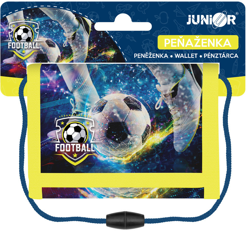 Detská textilná peňaženka JUNIOR S7 - Football