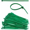 Rollmarket Sťahovacie pásky 200x3,6mm 100ks Zelené