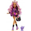 Mattel Monster High Clawdeen Wolf Doll With Purple Streaked Hair And Pet Dog