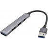 i-Tec USB 3.0 Metal HUB 1x USB 3.0 + 3x USB 2.0 U3HUBMETALMINI4