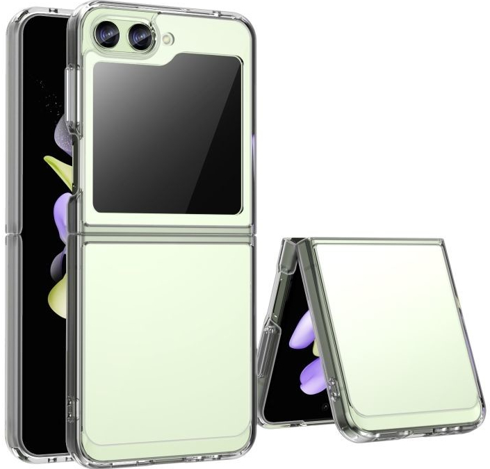 Púzdro Colorful Acrylic case transparentný – Samsung Galaxy Z Flip 5