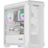 Počítačová skříň Genesis IRID 503 ARGB LITE/Mini Tower/Transpar./Bílá (NPC-2224)