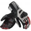 REVIT rukavice METIS 2 light grey/neon red - L