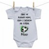 Boodyy Body s krátkym rukávom Idem s dedkom na futbal 56 (0-2 mesiace)