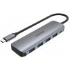 UTK UNITEK H1107A USB 3.2 Gen 1 (3.1 Gen 1) typ A 5000 Mbit/s Sivé rozbočovače a huby