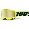 100% Accuri 2 zjazdové okuliare Fluo/Yellow/Mirror Gold Lens
