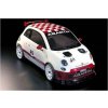 Rally legends Licencovaný FIAT 500 Rally ABARTH 4 WD s lakovanou karosériou 100% RTR 2,4 Ghz ! 1:9