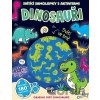 Svítící samolepky s aktivitami Dinosauři