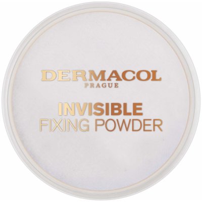 Dermacol Invisible Fixing Powder Transparentný fixačný púder White 13,5 g