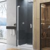SANSWISS CADURA Jednokrídlové dvere ľavé / 1 strana rohového vstupu aluchróm CA1CG0805087