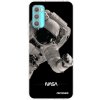 Picasee silikónový prehľadný obal pre Motorola Moto G60 - Astronaut Big