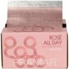 Framar PU-500 Pop Up Foils 5x11 - predrezaný alobal s textúrou, 500 ks PU-500RG Rosé All Day - ružový